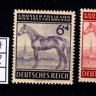 Los B6504: Deutsches Reich Mi. 857/58 * *
