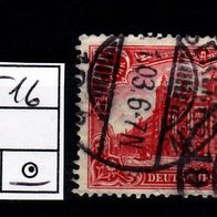 Los B6516: Deutsches Reich Mi. 78 B, gest