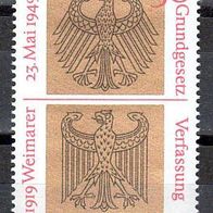 Bund 1969 Mi. 585 * * 20 Jahre Bundesrepublik Deutschland Postfrisch (br0769)