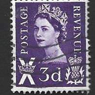 Regionalmarke England-Schottland " Königin Elizabeth II." Michelnr. 1 o