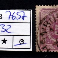 Los E7657: Deutsches Reich Mi. 32, gest