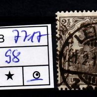 Los B7717: Deutsches Reich Mi. 98, gest