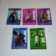 Fortnite - Trading Cards 121-127 (5 Karten)