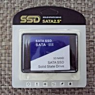 2TB - 2,5? SATA III SSD - bis zu 500 MB/s, Notebook/PC-Upgrade