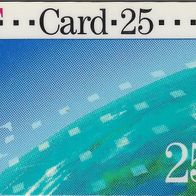 Telefonkarte - T CARD ohne CHIP - 25 DM , leer
