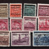 Los H70: Böhmen & Mähren Mi. 1/19, gest