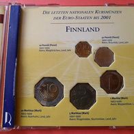 Finnland 2001 Die letzten Souverän - nationalen Kursmünzen bis 2001 * *
