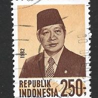 Indonesien Briefmarke " Präsident Suharto " Michelnr. 1071 o