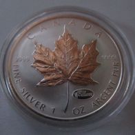 Maple Leaf 2000 Expo Hannover, 1 oz 9999 Silber, 5 Dollars, gekapselt