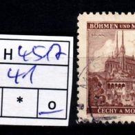 Los H4517: Böhmen & Mähren Mi. 41, gest