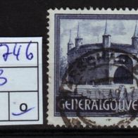 Los H4746: Generalgouvernement Mi. 63, gest