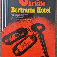 Bertrams Hotel" von Agatha Christie / Scherz-Krimi-TB -Roman 1981- TOP
