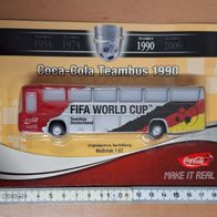 Coca-Cola Teambus 1990 Fifa World Cup 1:87