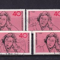 Bund MiNr. 750 Heine gest. eine zur Auswahl M€ 0,40 #K59ac