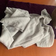 graues Tuch mit silbernen Sternchen, Loop Schal