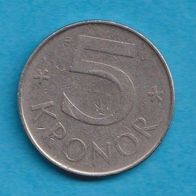 Schweden 5 Kronen 1982