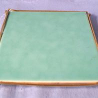 Untersetzer Fliese für Töpfe Pfannen Kuchenformen grün ca. 16 x 16 cm