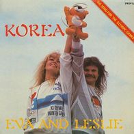 Eva Csepregi Leslie Mandoki - Korea (The Song for the Olympic Games) 45 LP 12" Ungarn