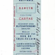 Alte Quittung, Blitzgutschein -LO