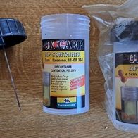 Neu! 2 Cormoran UK Carp Boilie Dip Container Gr: 10x5cm Pop Up Karpfen Lockstoff