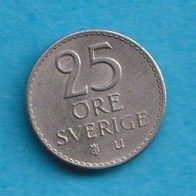 Schweden 25 Öre 1970