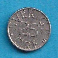 Schweden 25 Öre 1979