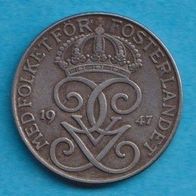 Schweden 5 Öre 1947