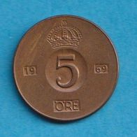 Schweden 5 Öre 1969