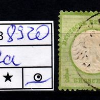 Los B8920: Deutsches Reich Mi. 2 a, gest
