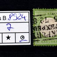 Los B8924: Deutsches Reich Mi. 7, gest