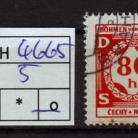 Los H4665: Böhmen & Mähren Dienst Mi. 5, gest
