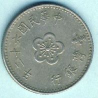 Taiwan 1 Yuan 1973
