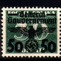Los H6960: Generalgouvernement Mi. 35/39 * *