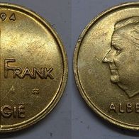 Belgien 5 Franc 1994 "Belgie" ## Be4
