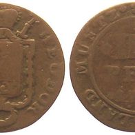 Corvey gef. Abtei 4 Pfennig 1787 "Theodor von Brabeck" (1766-1794)