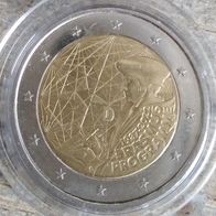 1x 2 Euro BRD 2022 Erasmus F oder G vz aus Umlauf Deutschland Programm