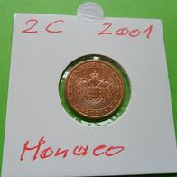 Monaco 2001 2 Cent