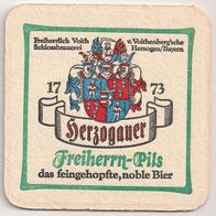 Herzogauer - alter Bierdeckel "Freiherrn-Pils"