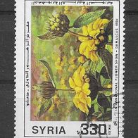 029) Syrien 1986 Blumen Mi. Nr. 1658 gestempelt