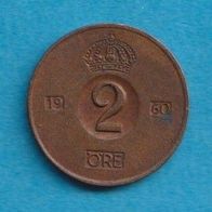 Schweden 2 Öre 1960