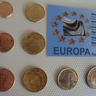 Zypern Kursmünzensatz im Blister aus 2008