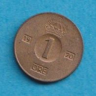 Schweden 1 Öre 1970
