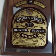 Vintage Chivas Regal Werbespiegel Scotch Whisky