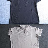 2 St. Poloshirt schwarz und weiß Gr. M Cedar Wood State 1 x NEU, 1 x wenig getr.