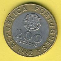 Portugal 200 Escudos 1992