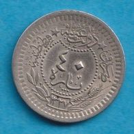 Türkei Osmanisches Reich 40 Para 1909