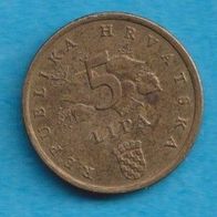 Kroatien 5 Lipa 1999