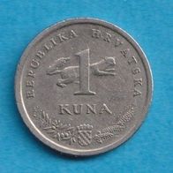 Kroatien 1 Kuna 1999