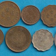 Hong Kong + Kroatien insgesamt 17 Münzen nur verschiedene Lot (81)