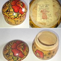 Russische Holz-Dose Ø 8 cm in Pilz-Form - anschauen